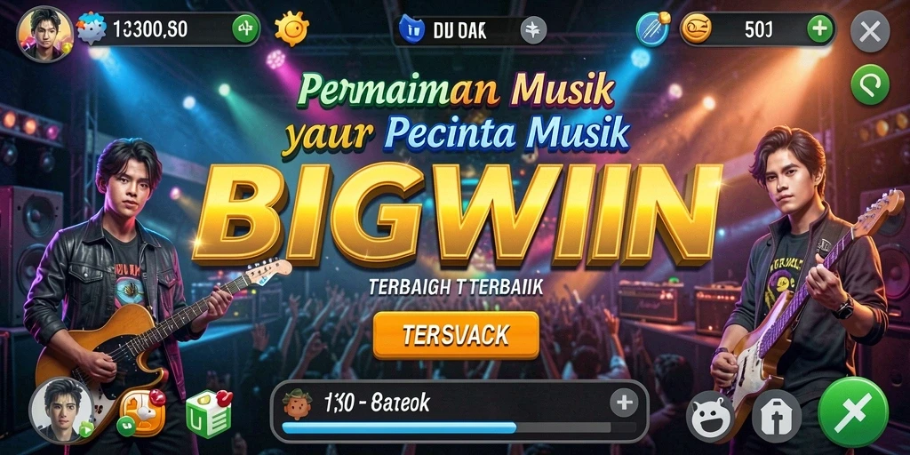 Tampilan gameplay BIGWIN yang menakjubkan dengan beragam lagu.