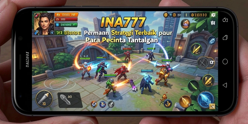 Tangkapan layar gameplay strategi yang menegangkan di INA777.