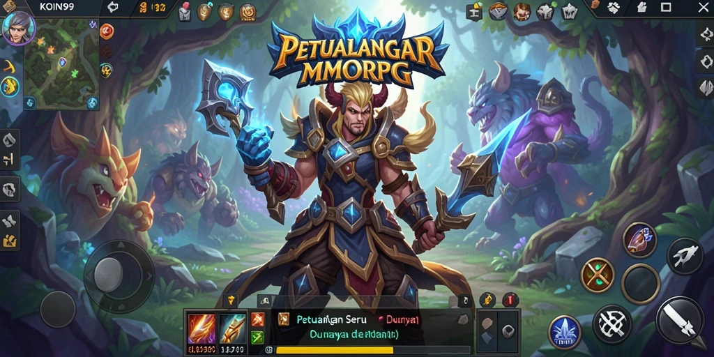 Tampilan gameplay <strong>KOIN99</strong> yang menarik dengan aksi seru.