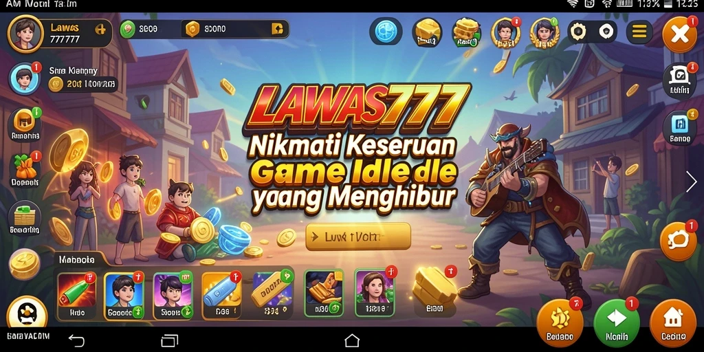 Screenshot LAWAS777 menampilkan gameplay Idle yang seru dan menarik.