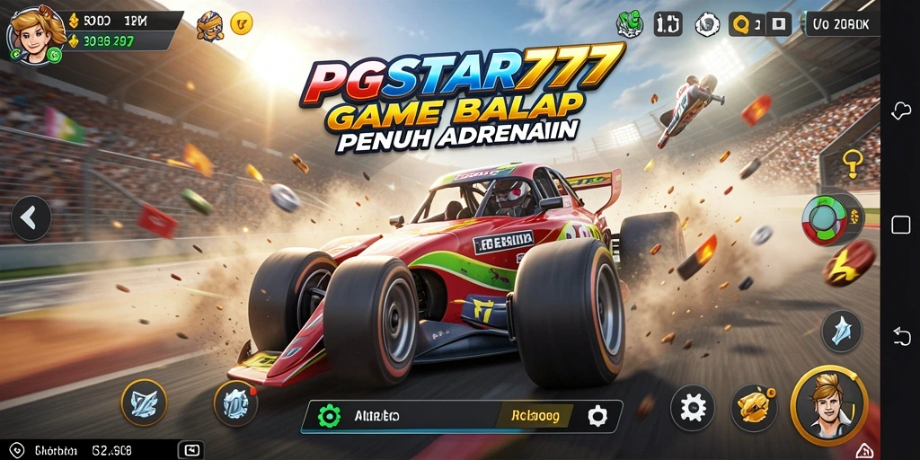 Gameplay mendebarkan di PGSTAR777 dengan balapan yang penuh aksi.